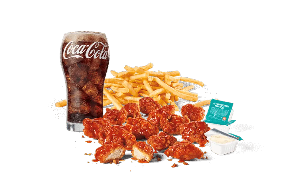 12pc Honey Garlic Sriracha Crispy Boneless Wings Combo