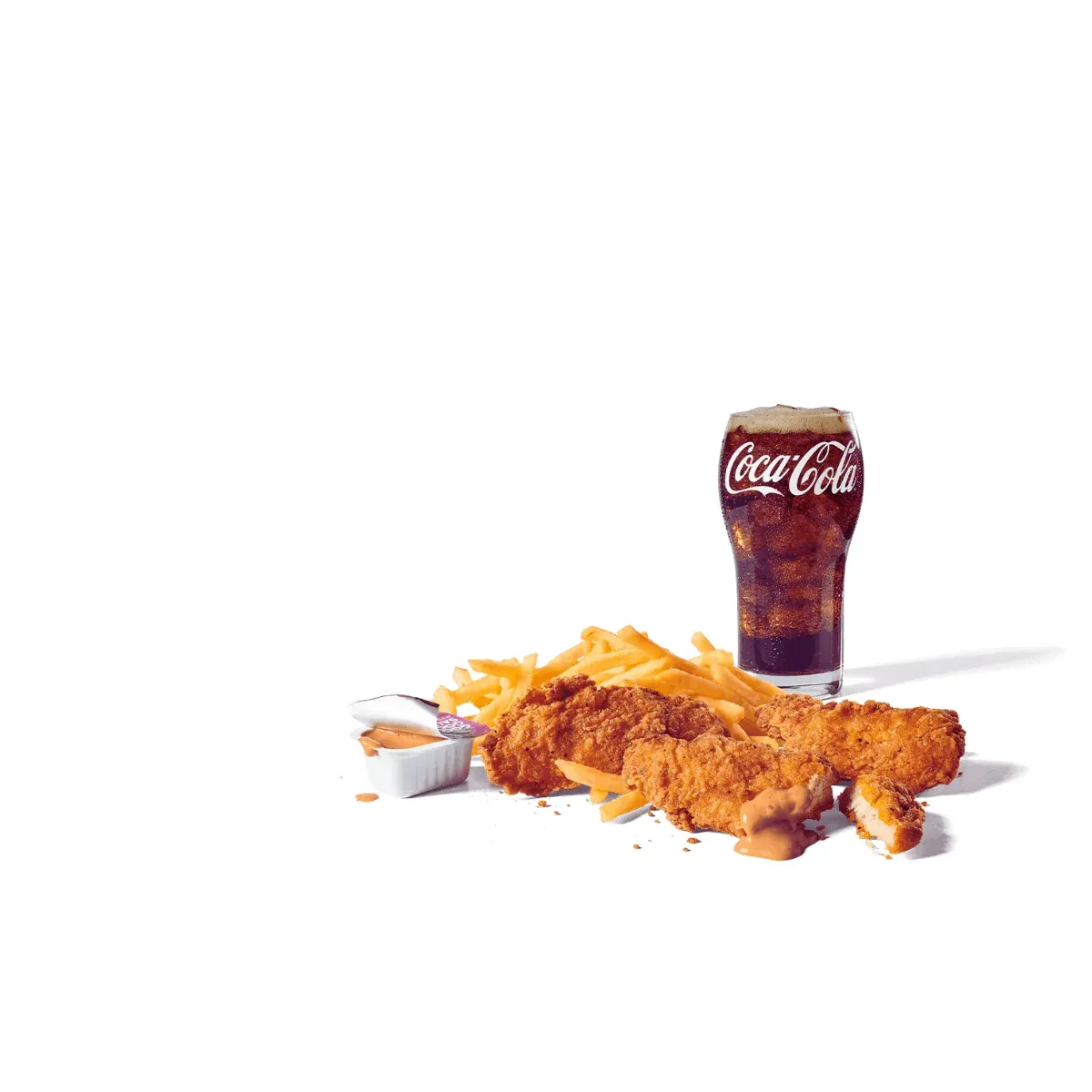 Jack In The Box Crispy Chicken Strips (3) Combo