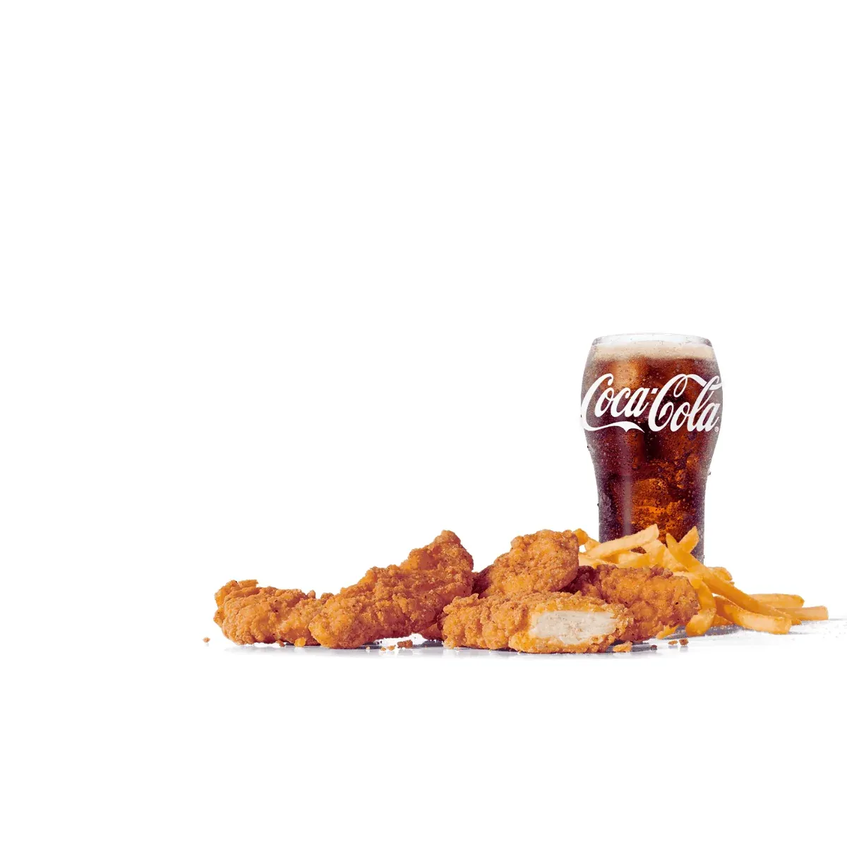 Jack In The Box Crispy Chicken Strips (5) Combo