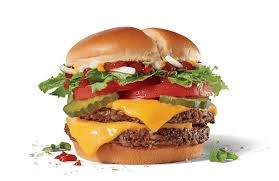 Jack In The Box burger Menu