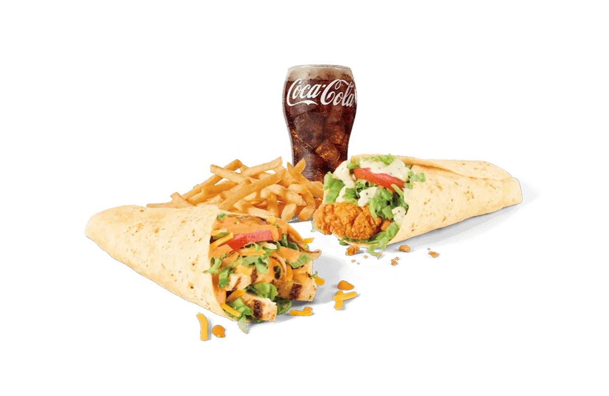 Large Jack Wrap Mix & Match Combo
