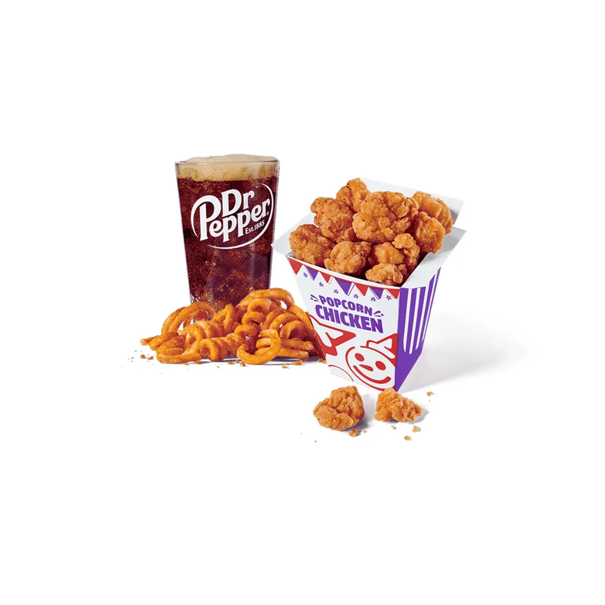 Spicy Popcorn Chicken Combo