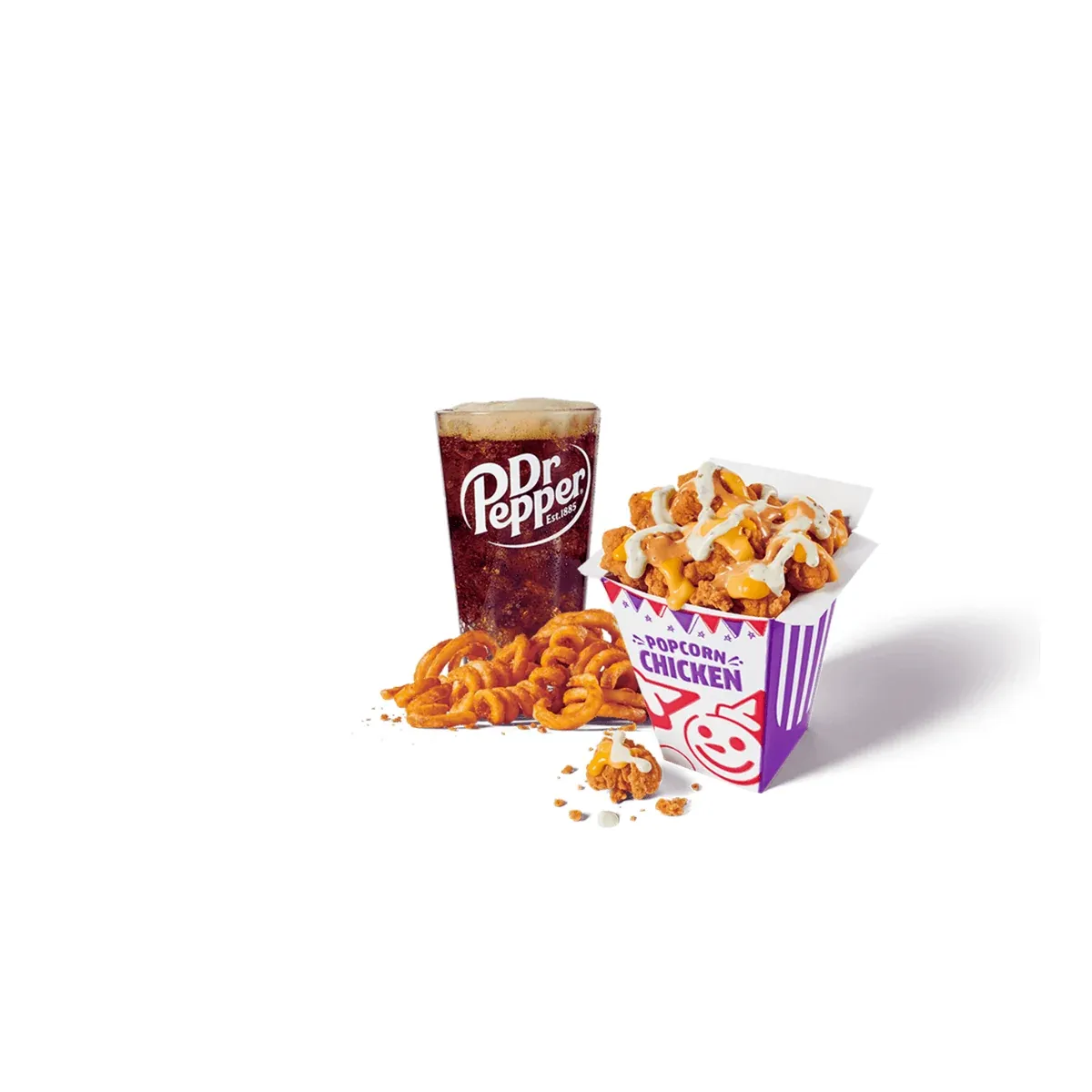 Spicy Sauced & Loaded Popcorn Chicken Combo
