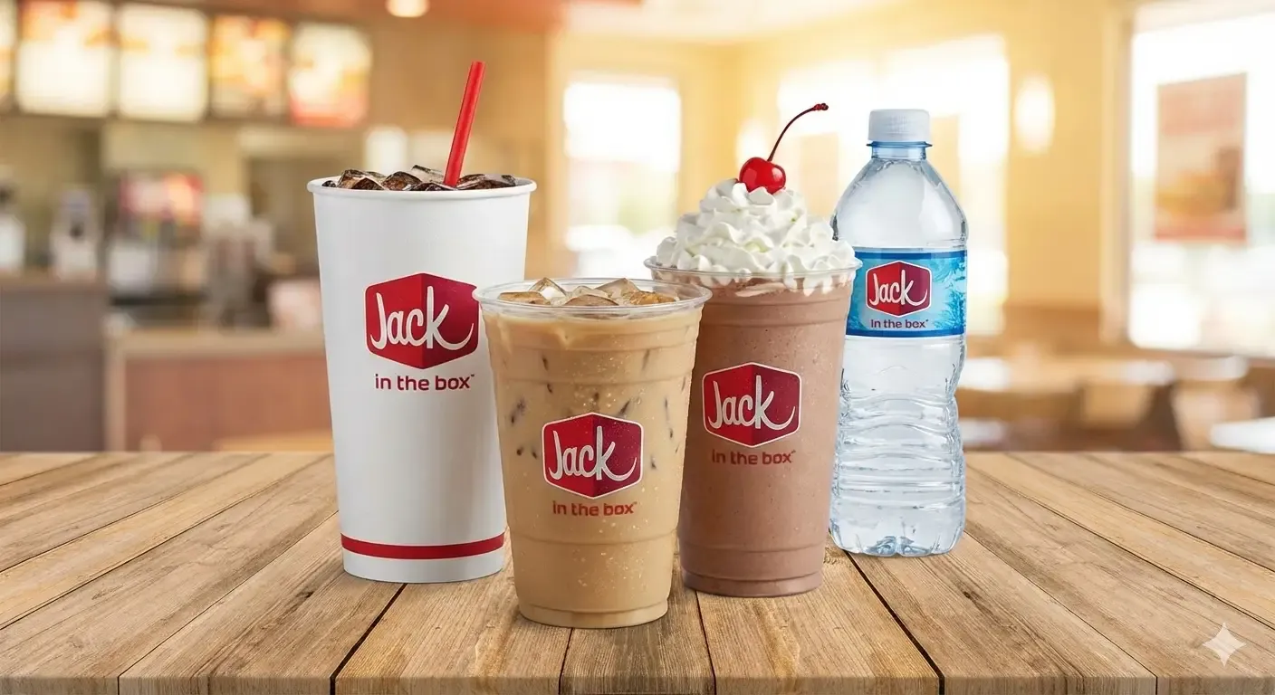 Drinks 37 Jack In The Box drinks menu
