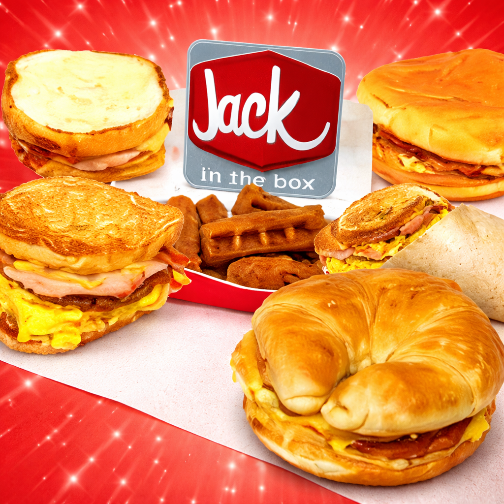 Jack In The Box breakfast menu items sandwiches and burritos
Does Jack In The Box Serve Breakfast All Day?
