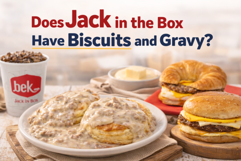 Does Jack in the box have biscuits and gravy?
