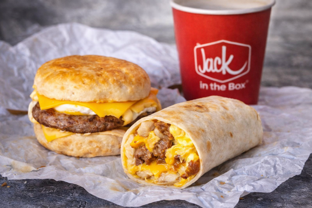 jack in the box breakfast burrito and biscuit sandwich Does Jack In The Box Serve Breakfast All Day?