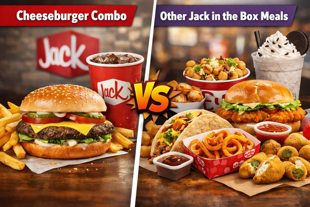 Jack in the Box Cheeseburger Combo Price 